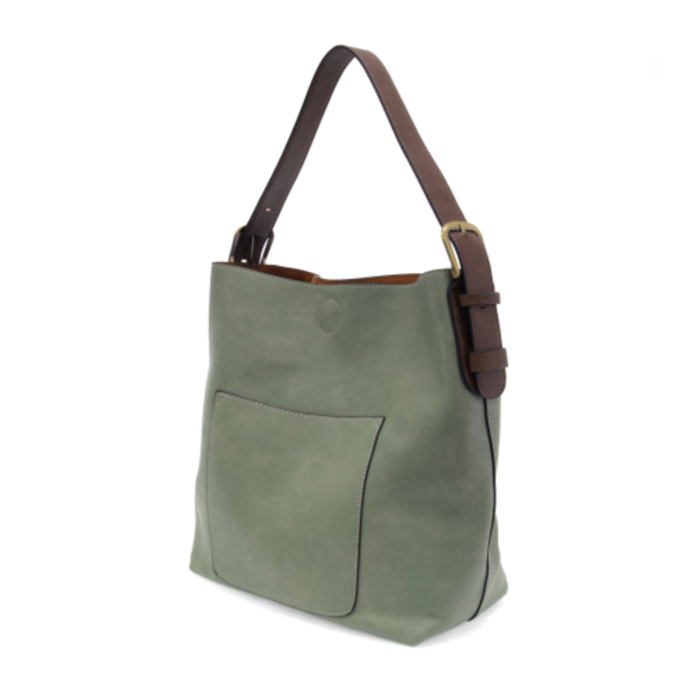 Hobo Handle Handbag in Dusty Sage