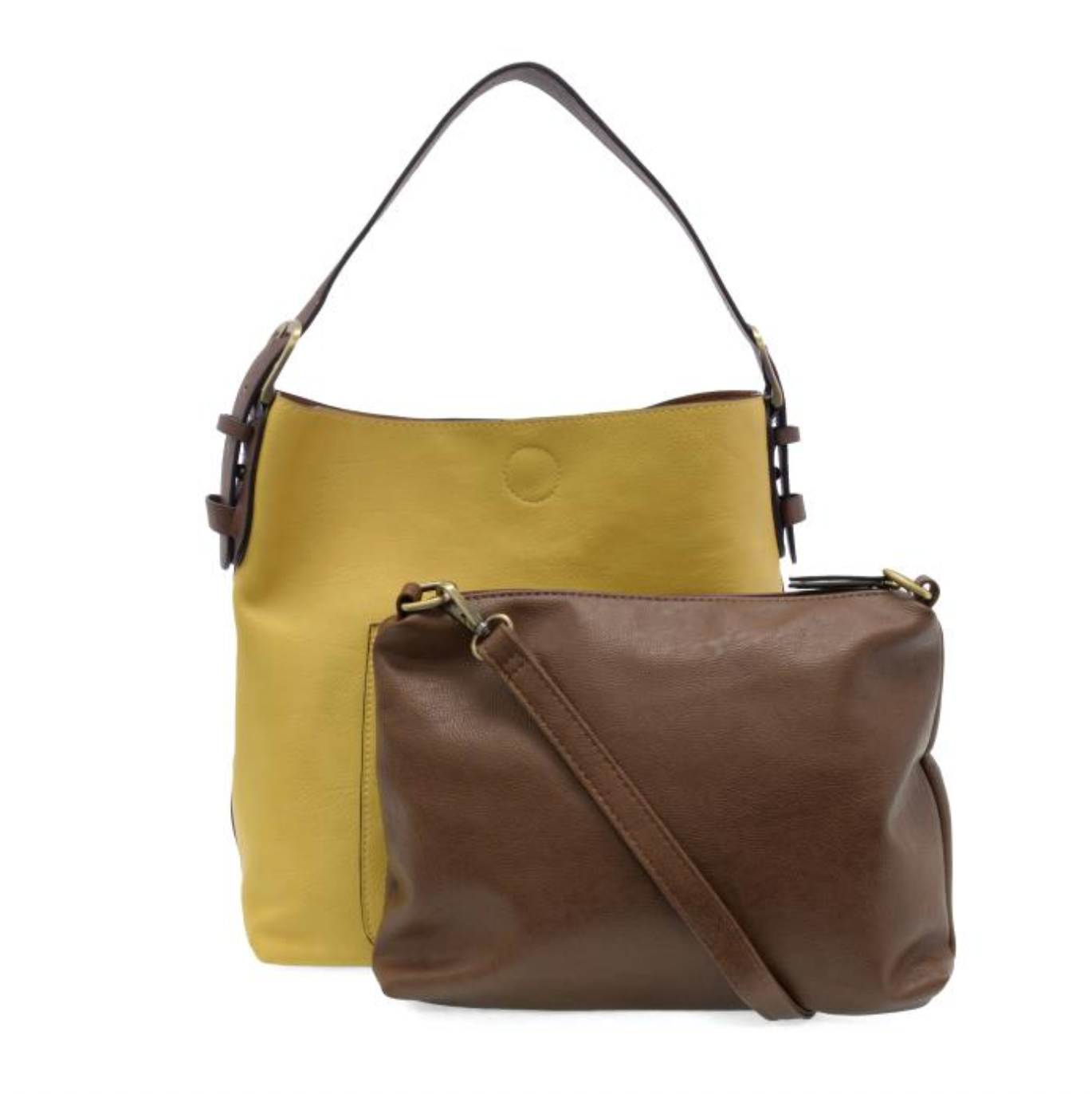 Hobo Handle Handbag in Laguna Yellow
