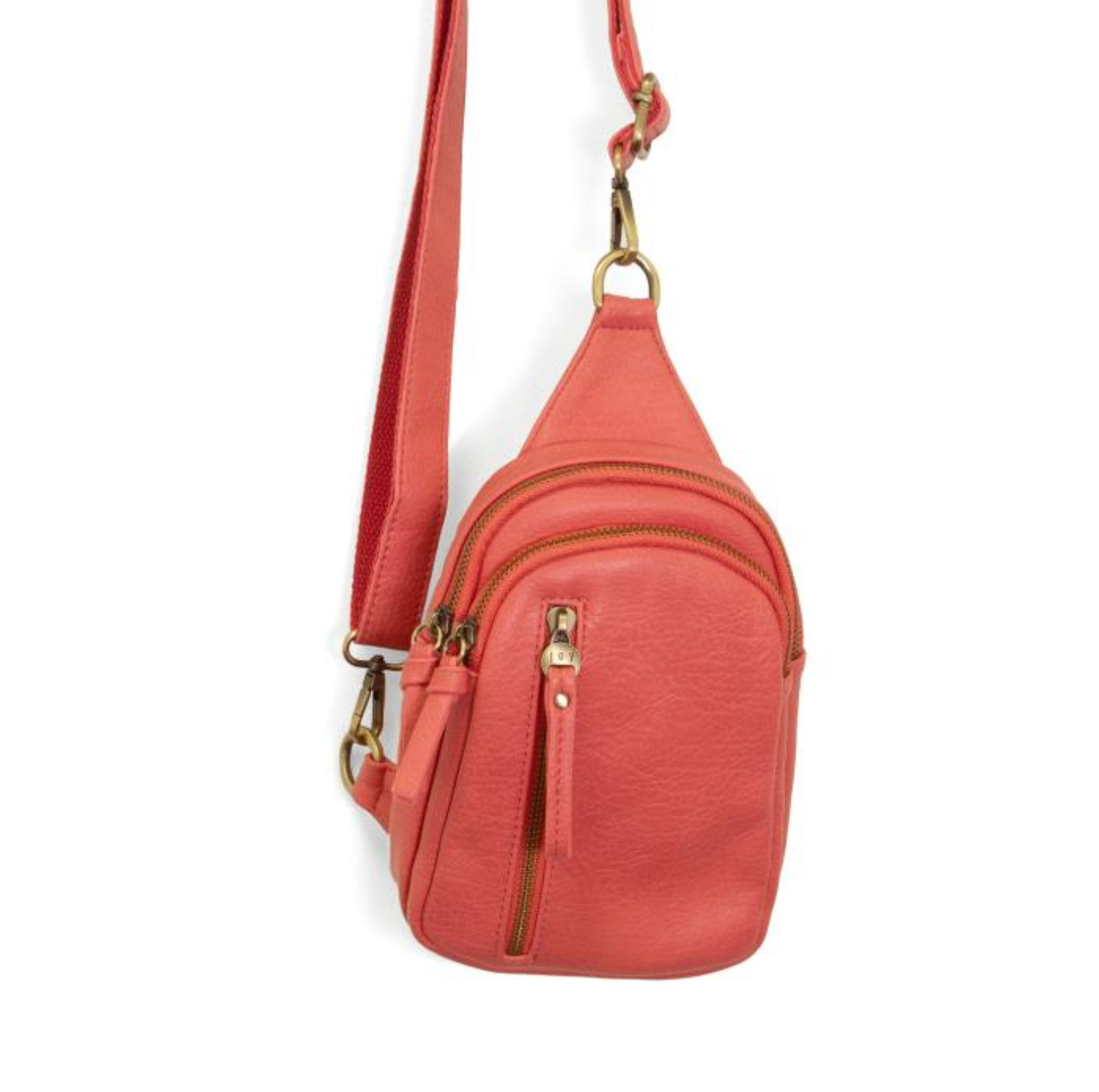 Skyler Sling Bag in Coral