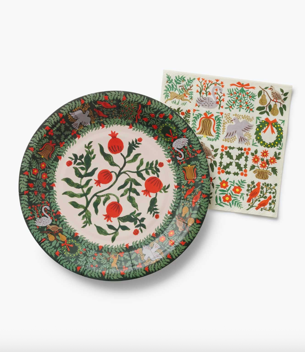 Christmastide Cocktail Napkins