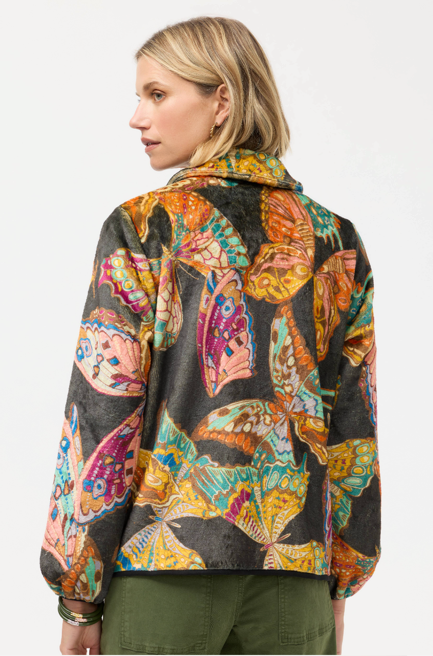 Esther Cozy Zip Jacket | Johnny Was