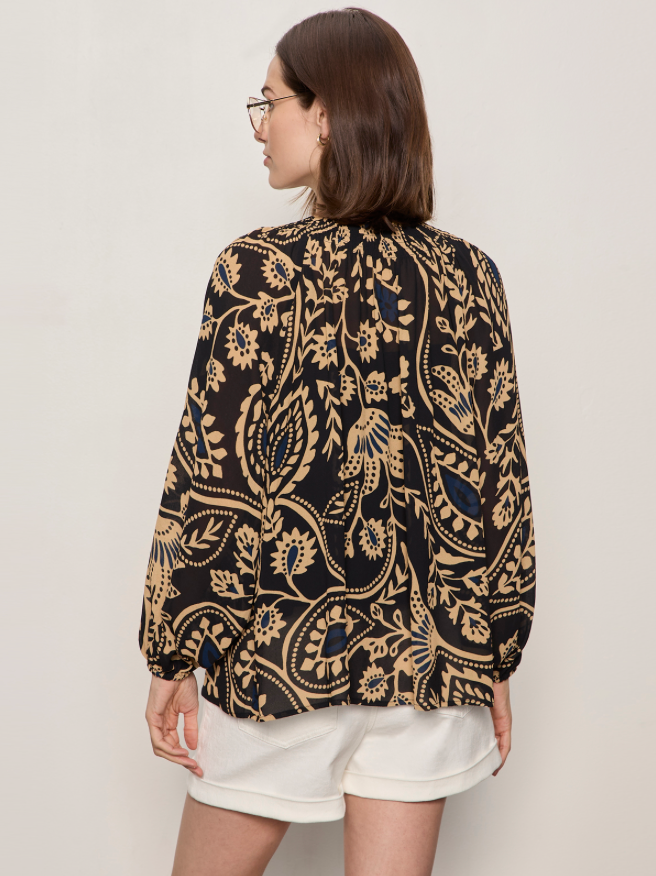 Relaxed Blouse in Shapeshift Print | Sanctuary