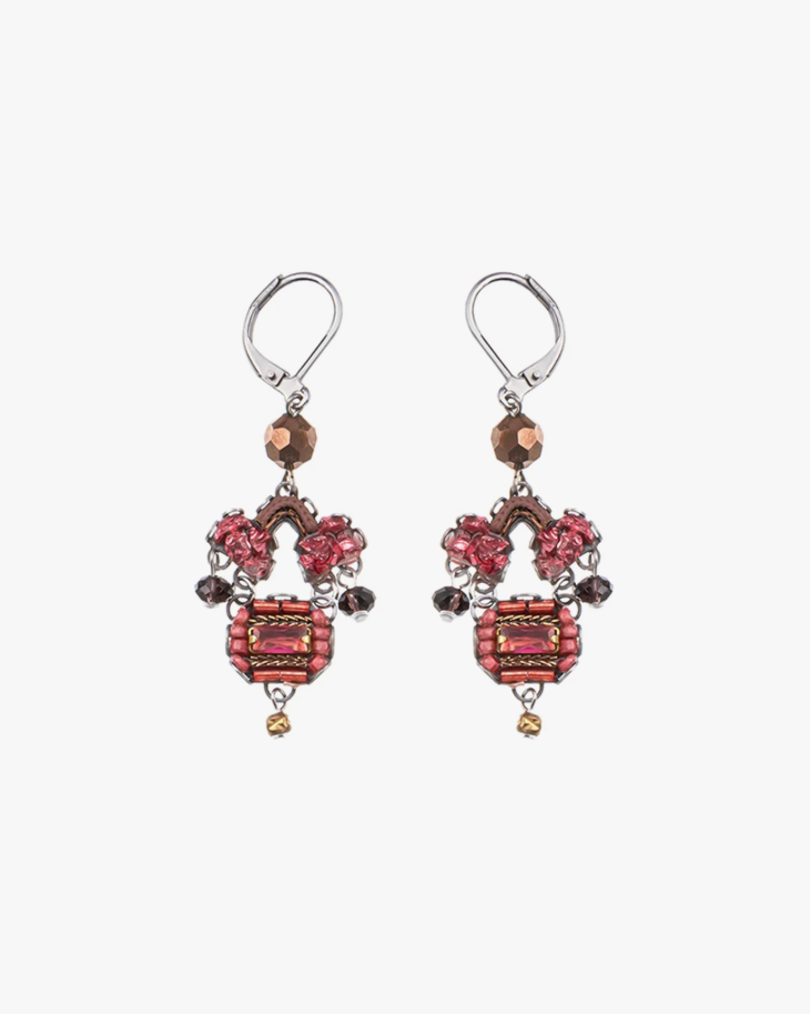 Mulled Wine Dangle Earrings | Ayalabar