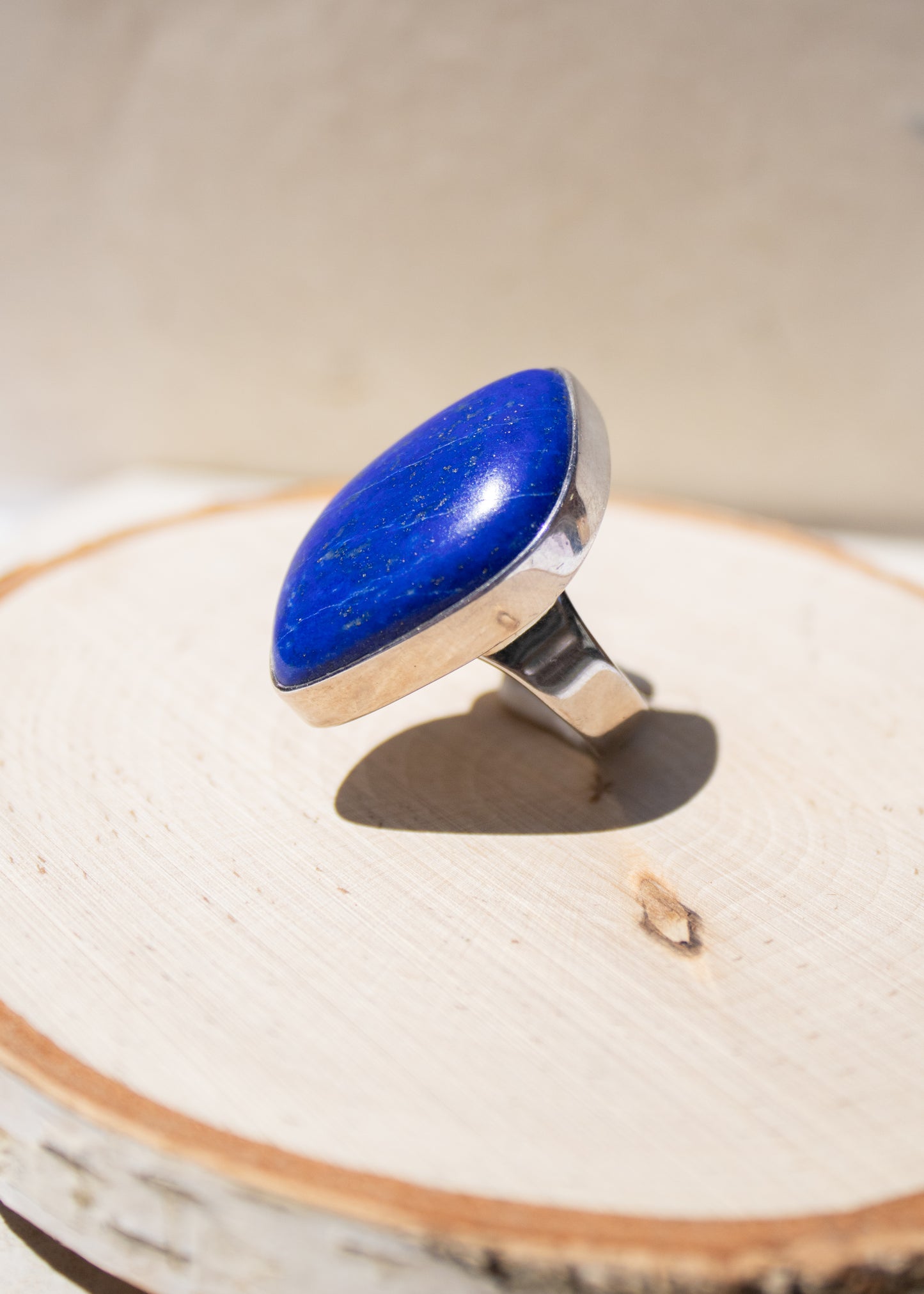 Large Lapis Ring