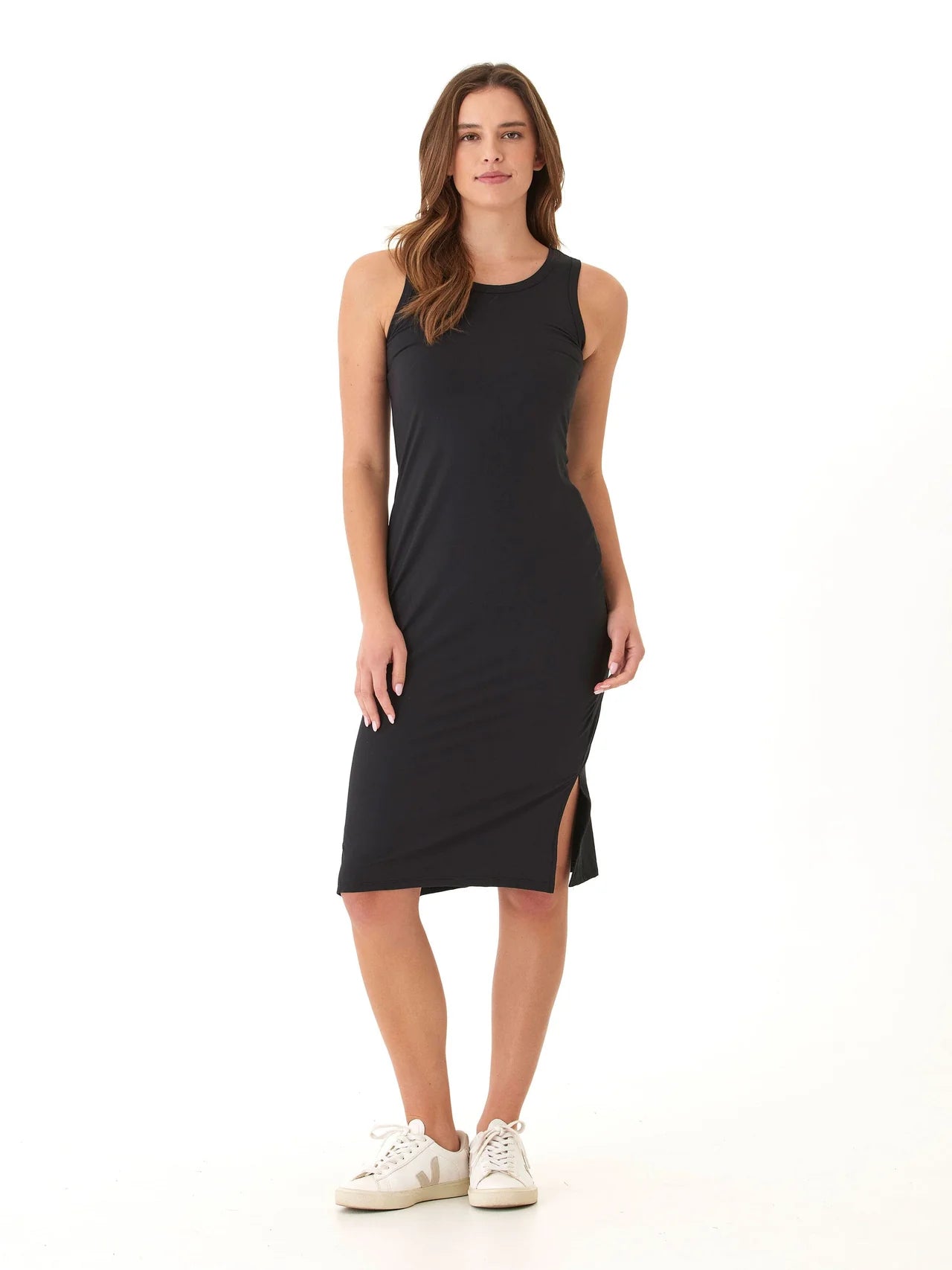 Harriett Tank Dress in Black | Threads 4 Thought
