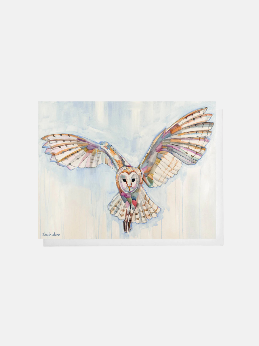 Barn Owl Card