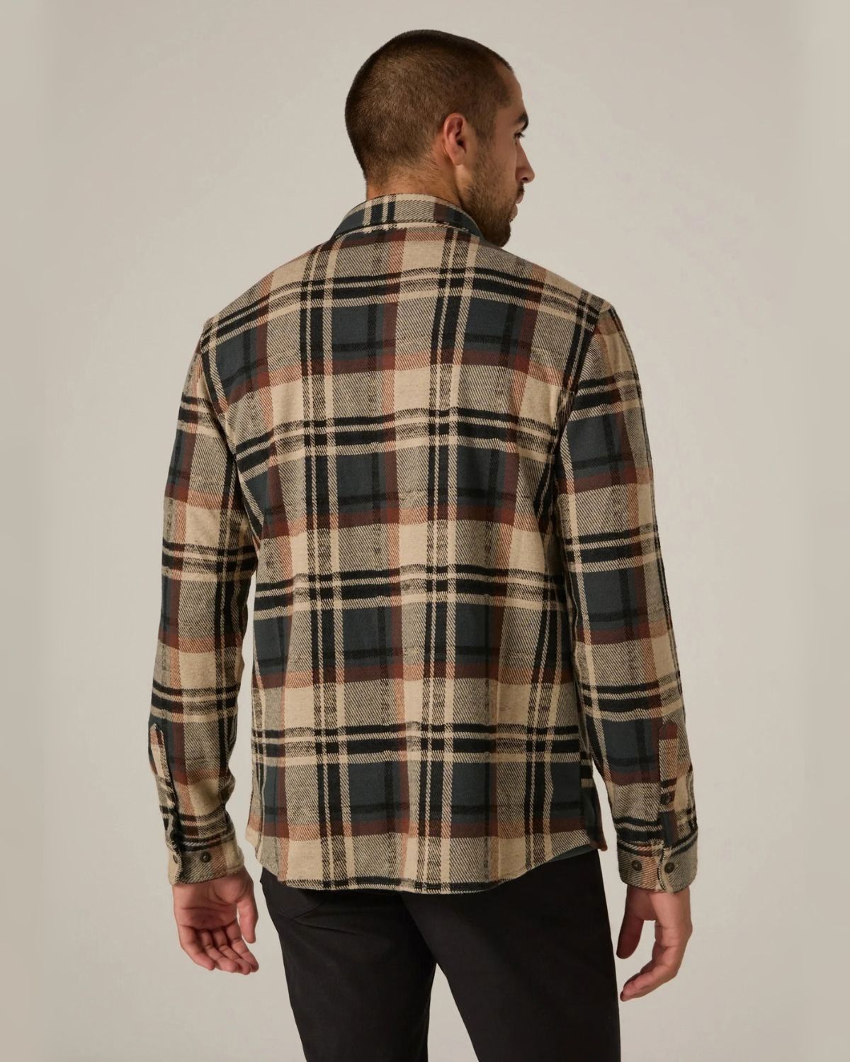Generation Long Sleeve Shirt in Petrol Navy