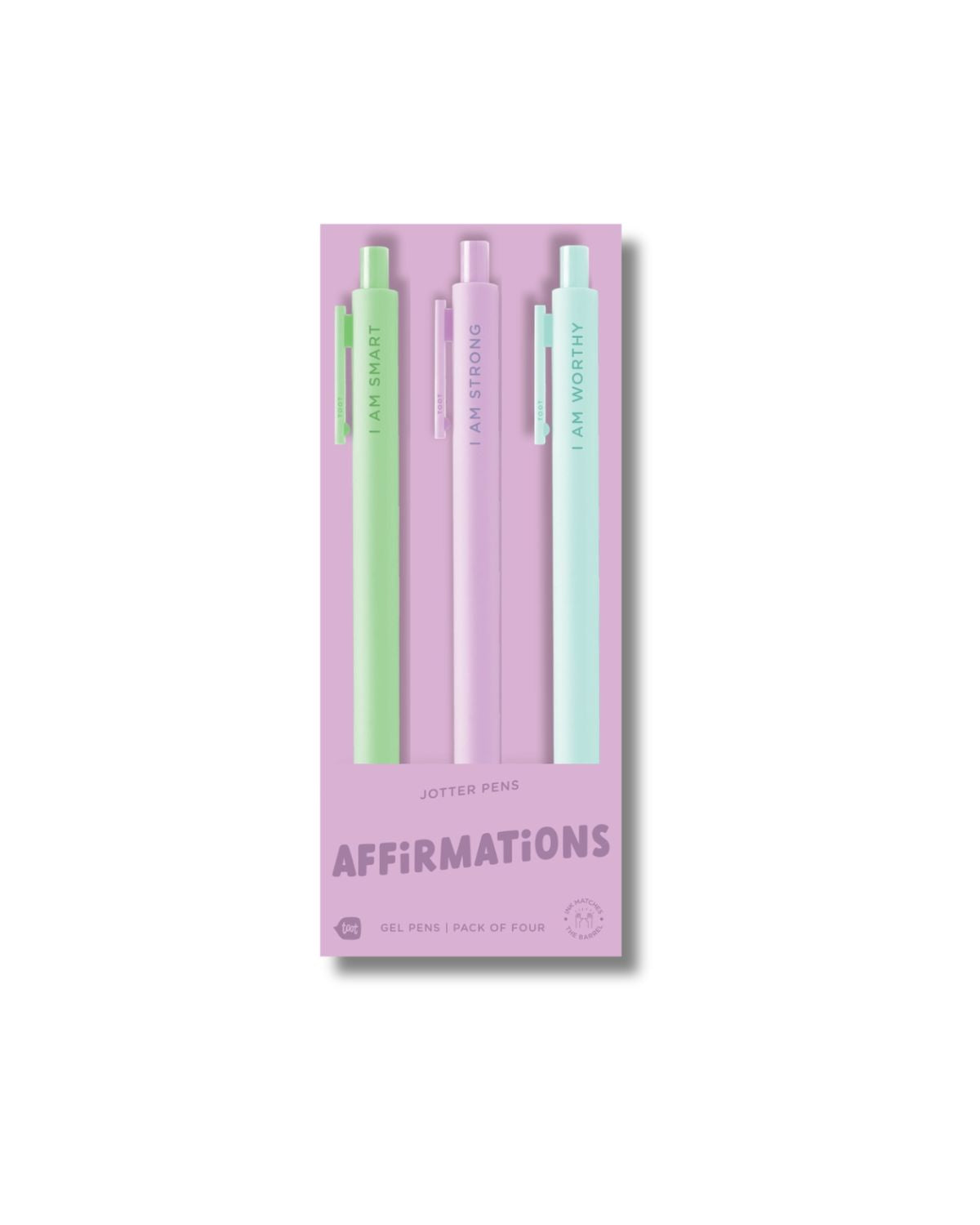 Affirmations Jotter Pen Pack