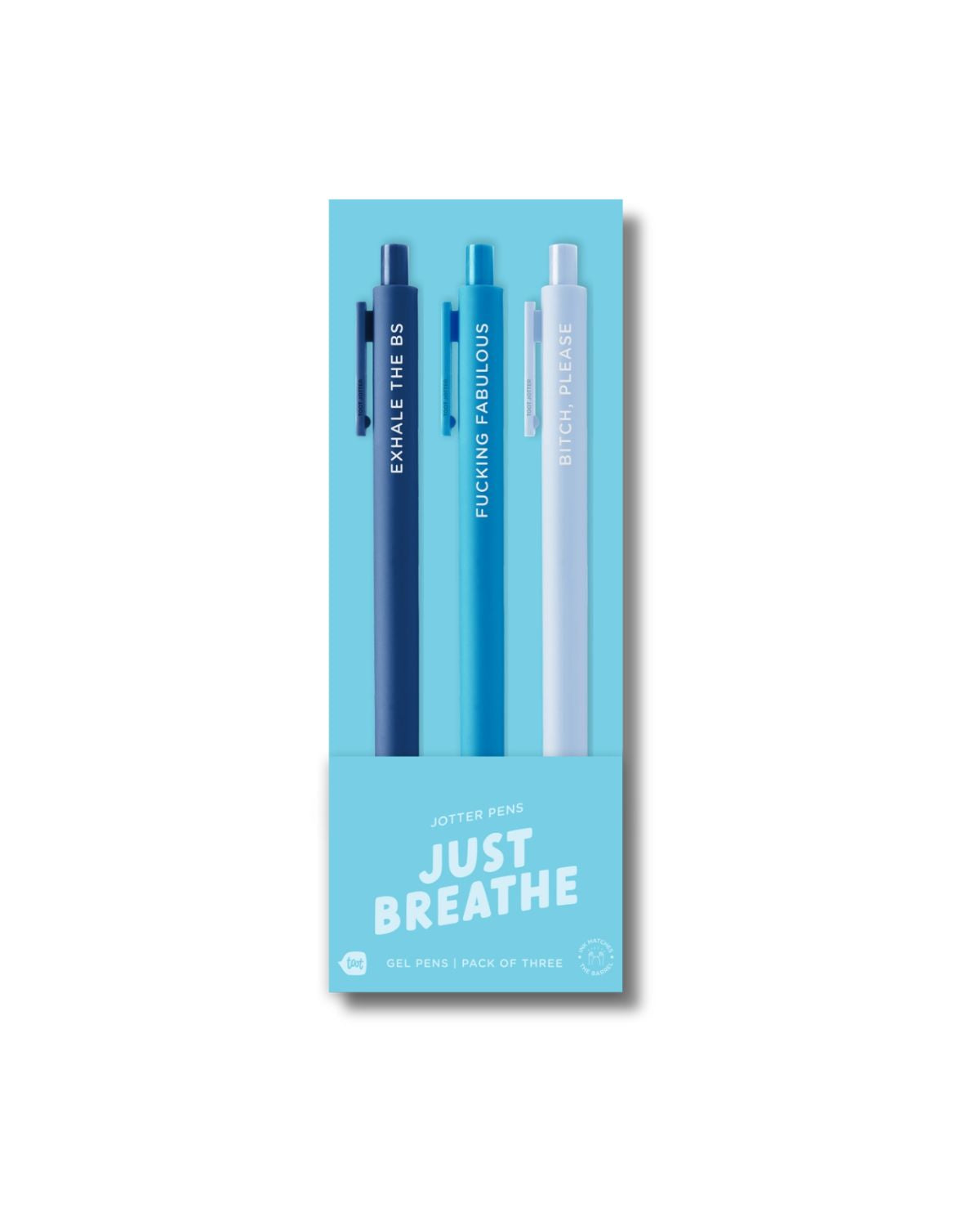 Just Breathe Jotter Pen Pack