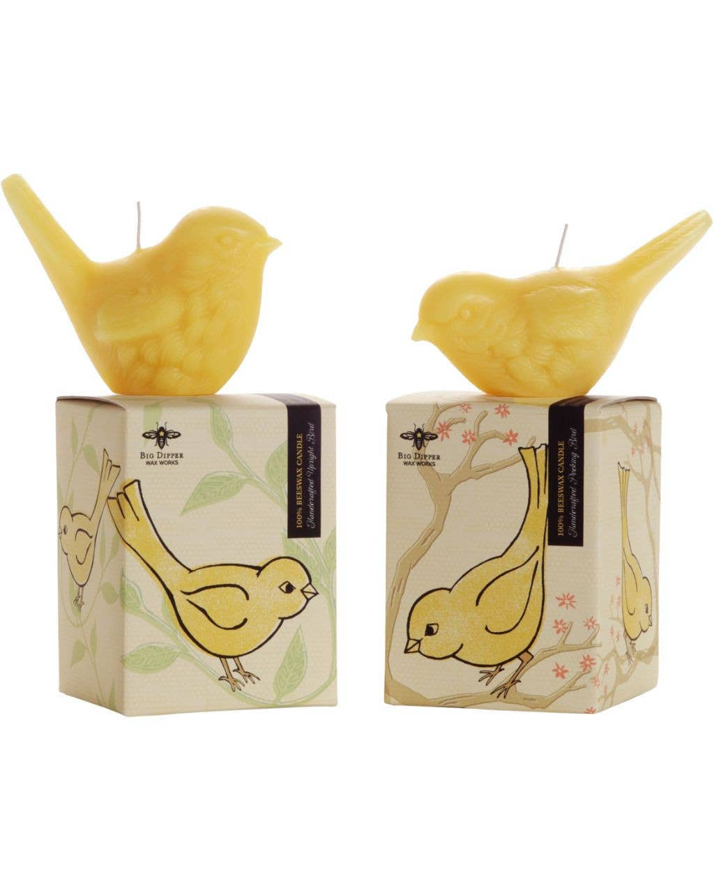 Pecking Song Bird Candle