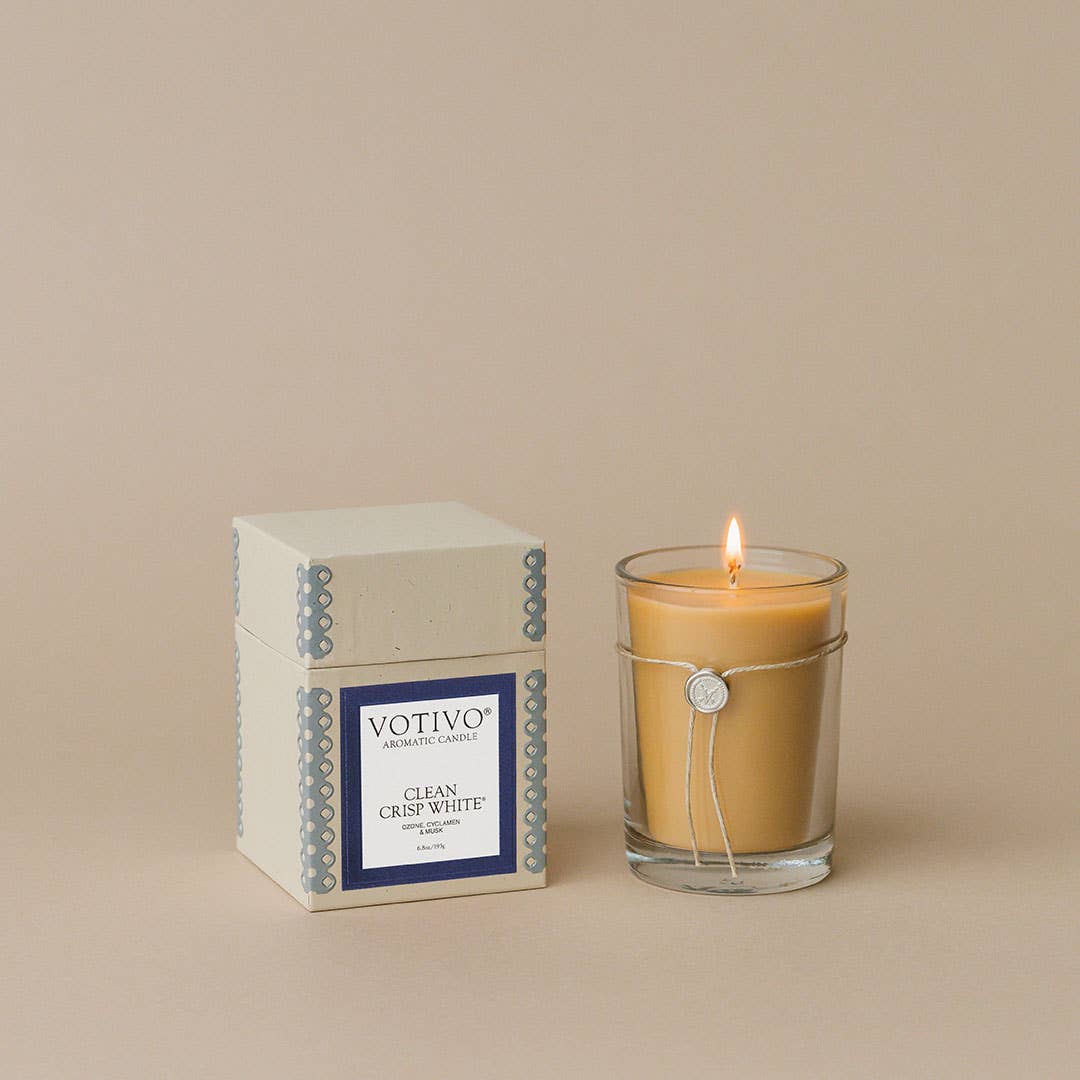 Clean Crisp White 6.8oz Candle
