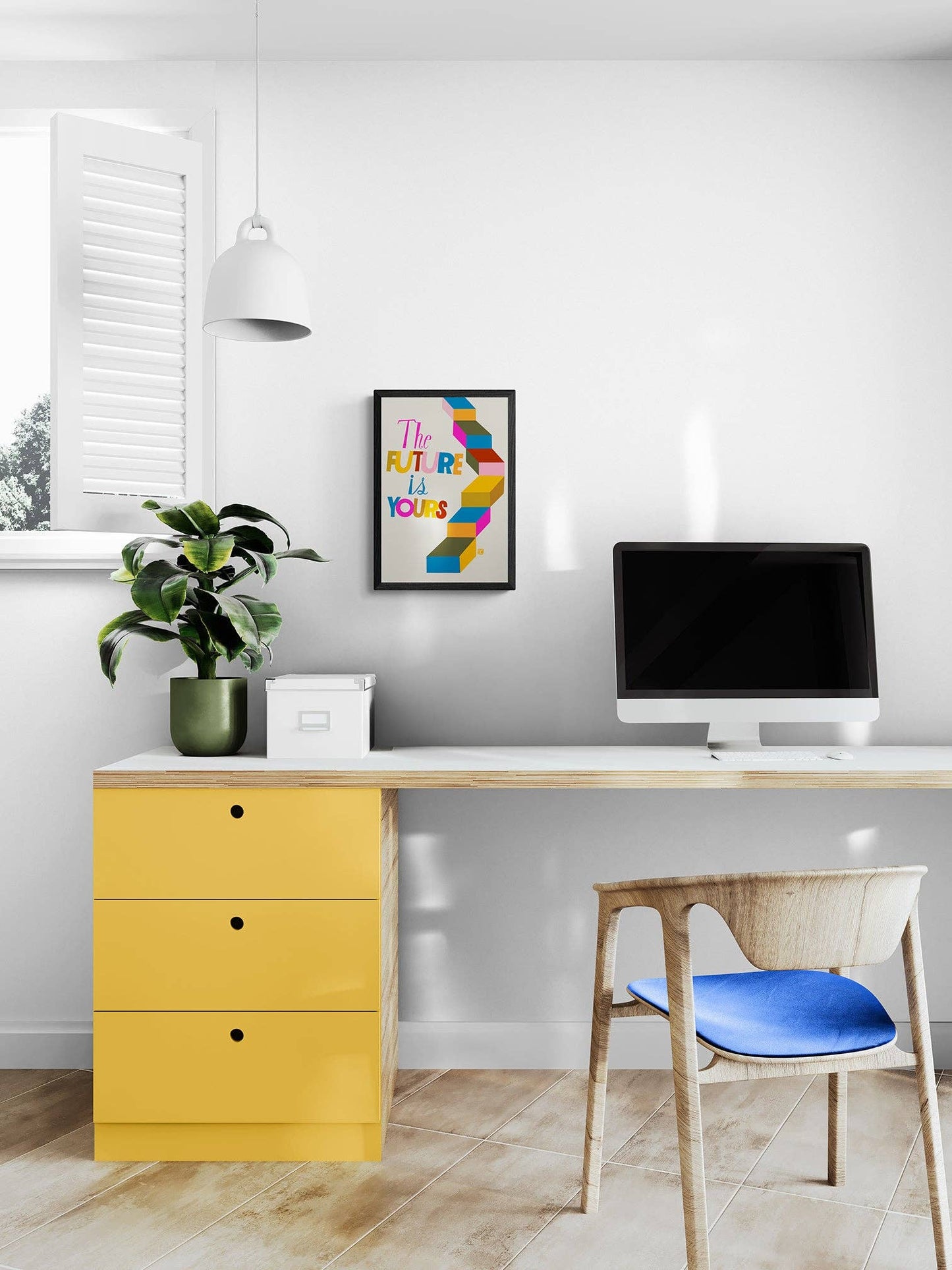 "The Future is Yours " 8.5" x 11" Print | Lisa Congdon