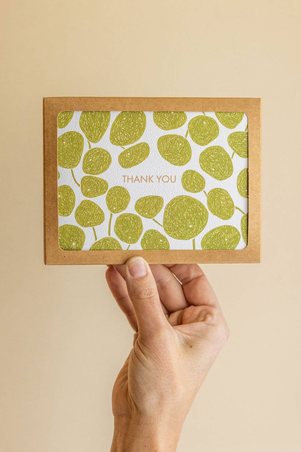 Pilea Thank You Boxed Set of Cards
