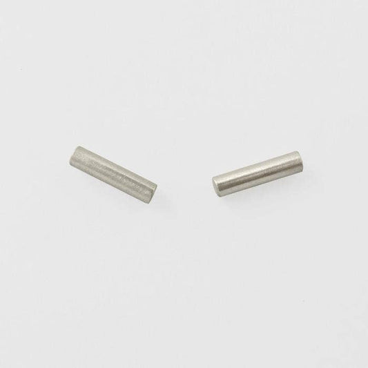 Silver Bar Stud Earrings | Jane Diaz