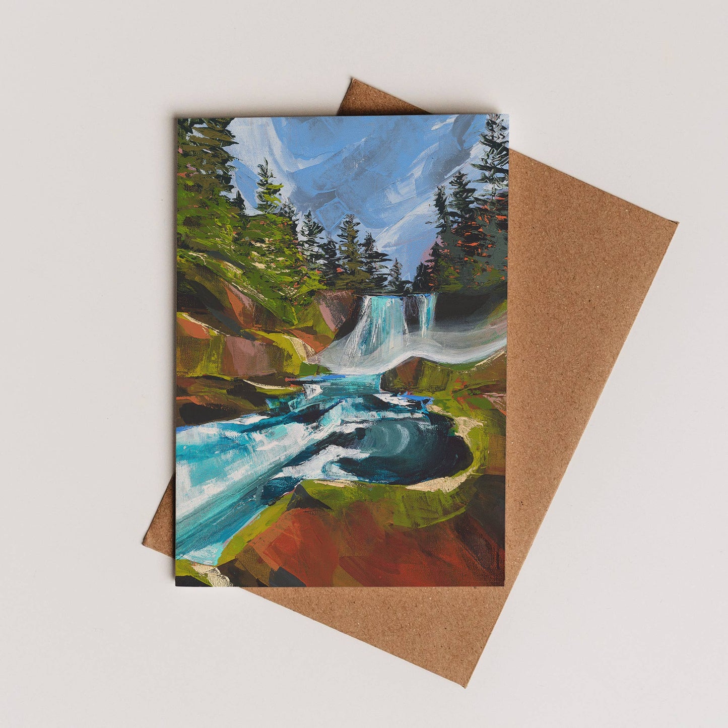 Sahalie Falls Card