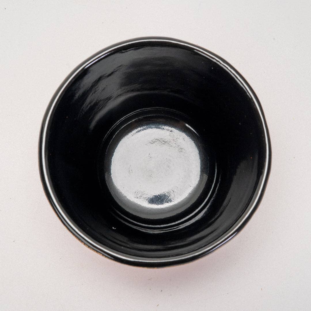 Red Cast Iron Tea Cup