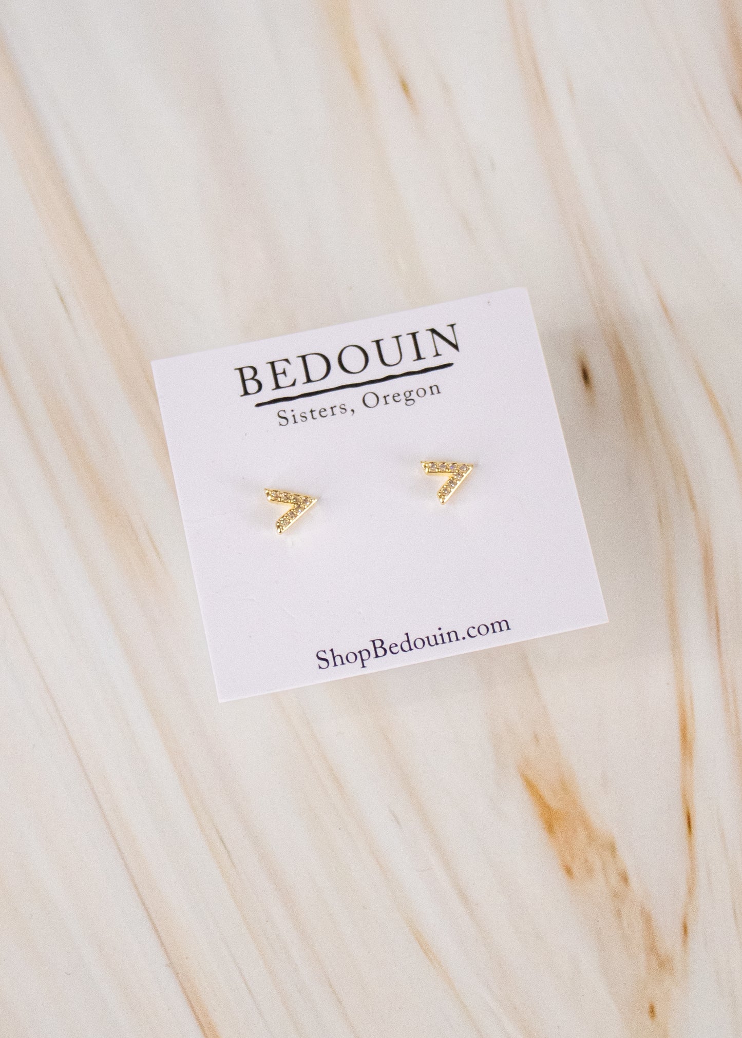 Arrow Sparkle Post Earrings