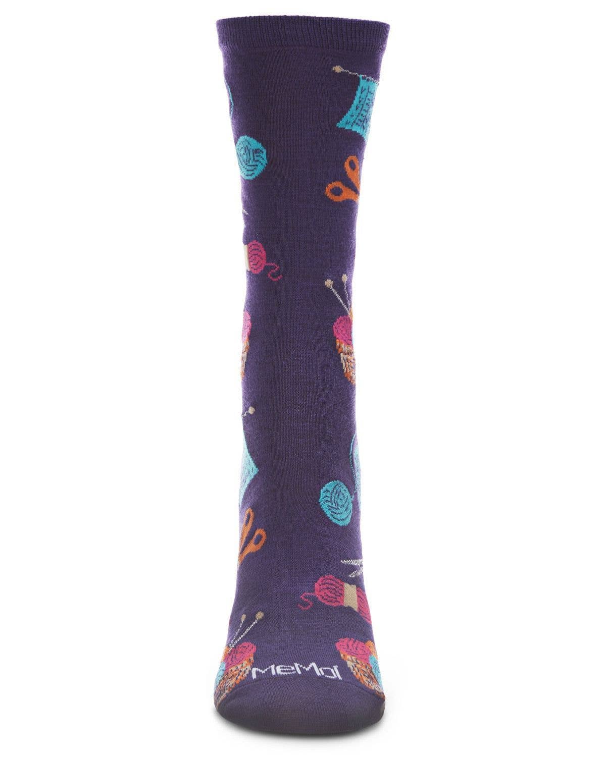 Knitting Bamboo Crew Socks