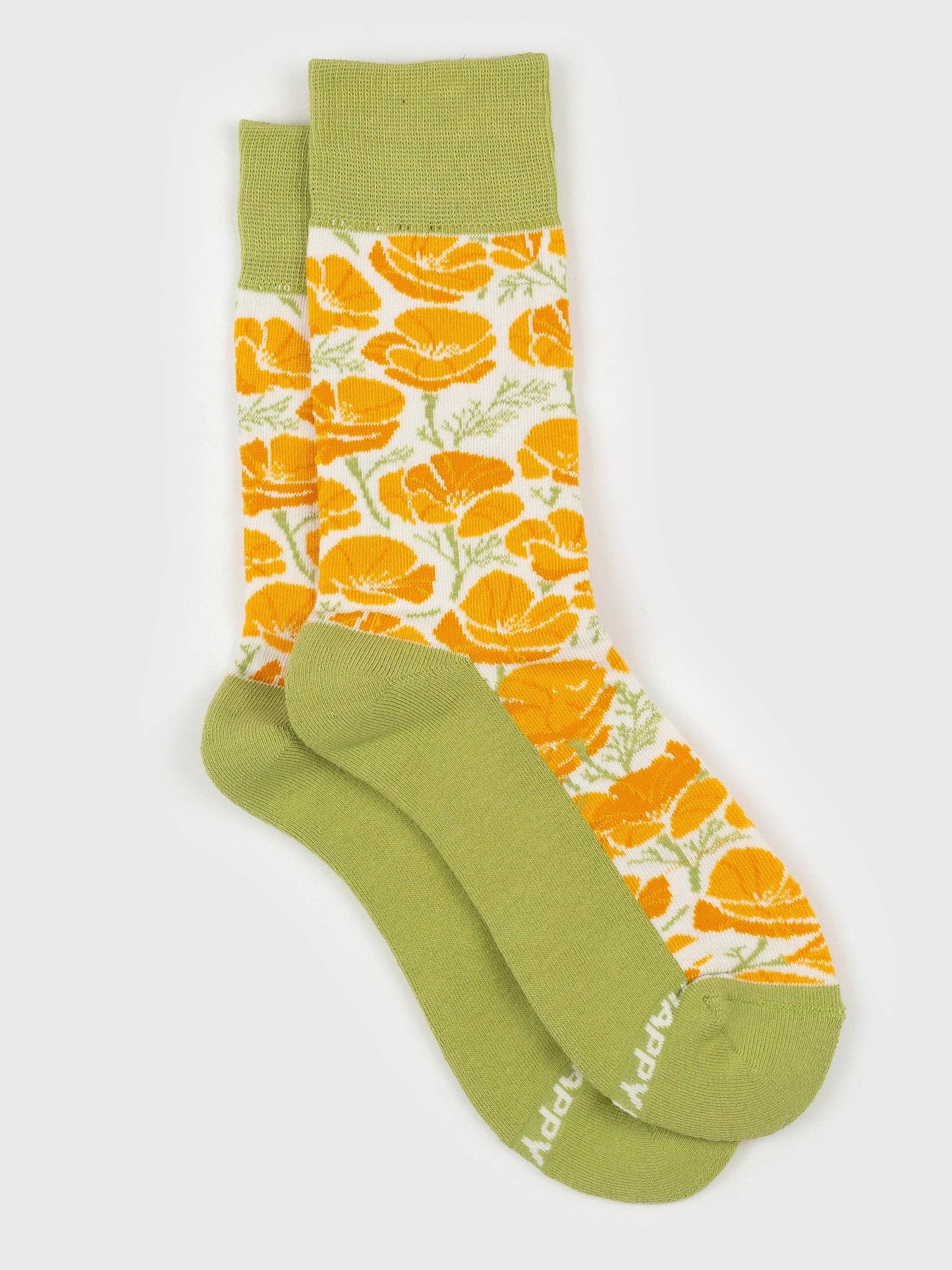 Poppies Crew Socks