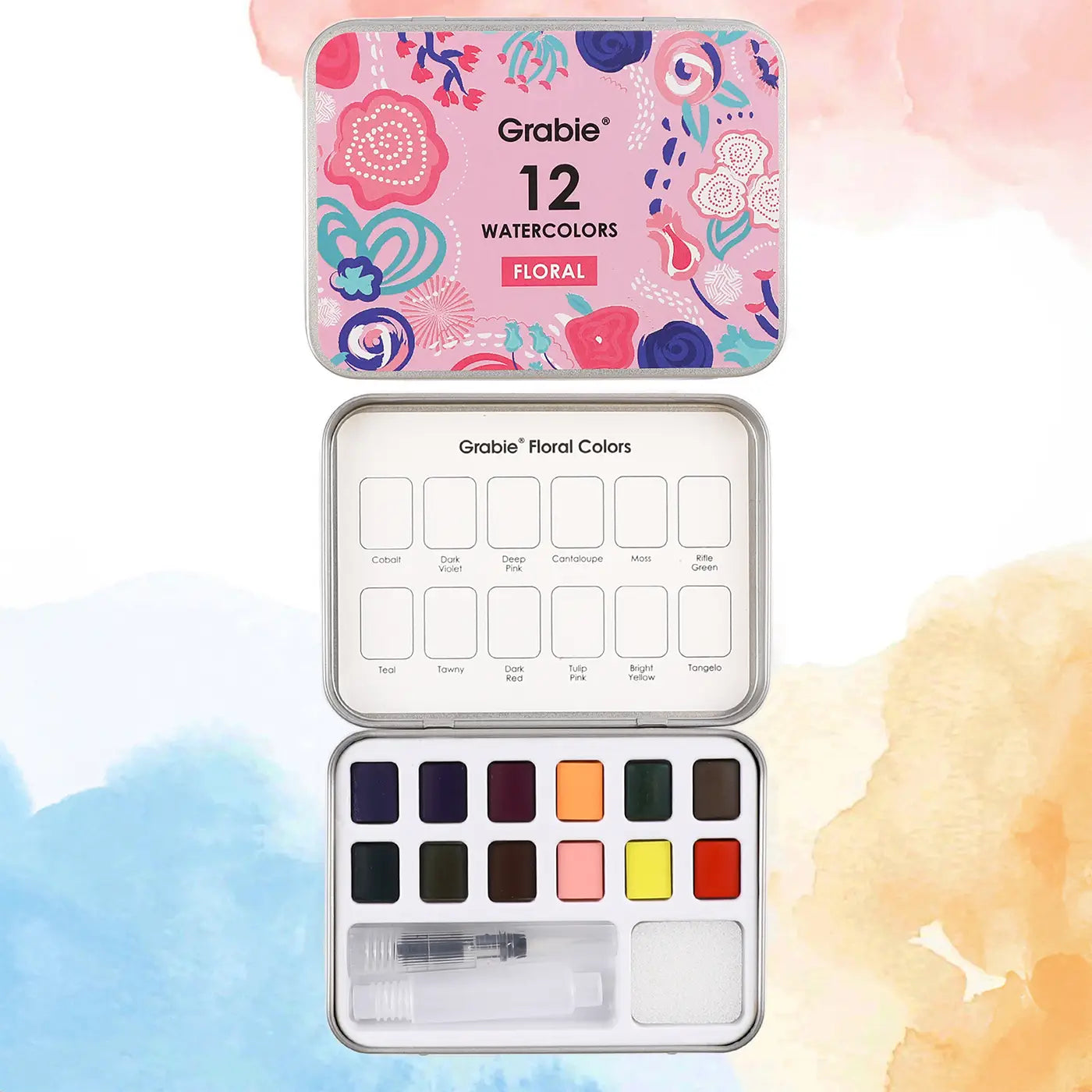 Floral Pocket Watercolor Set