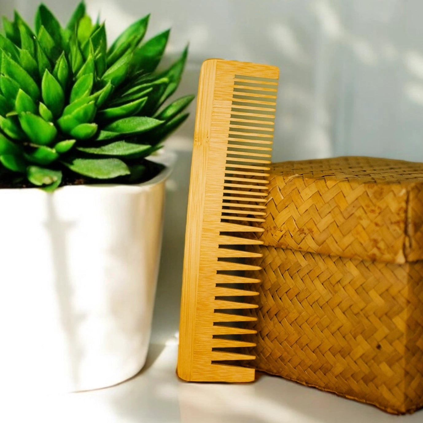 Bamboo Dual Comb