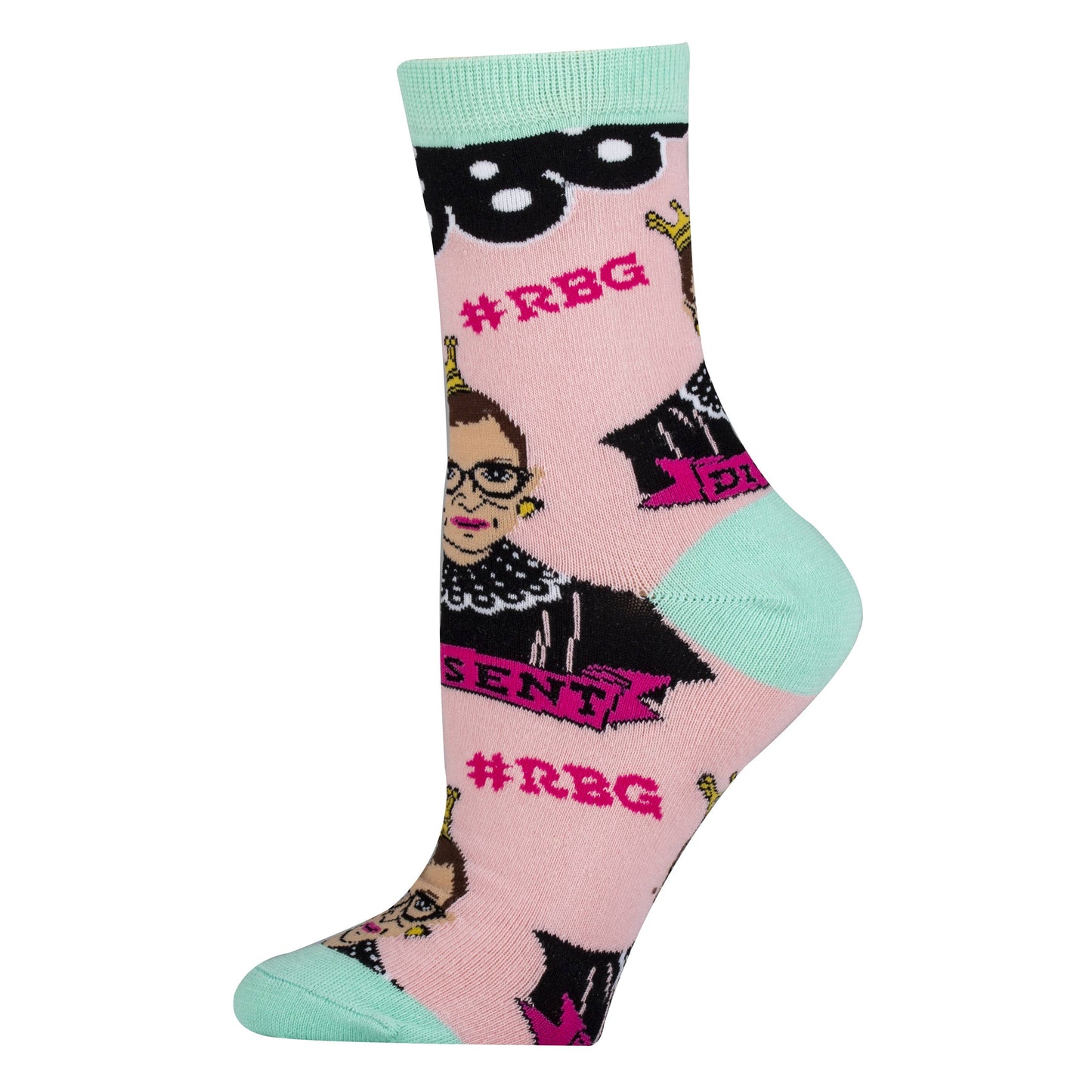 RBG Cotton Crew Socks