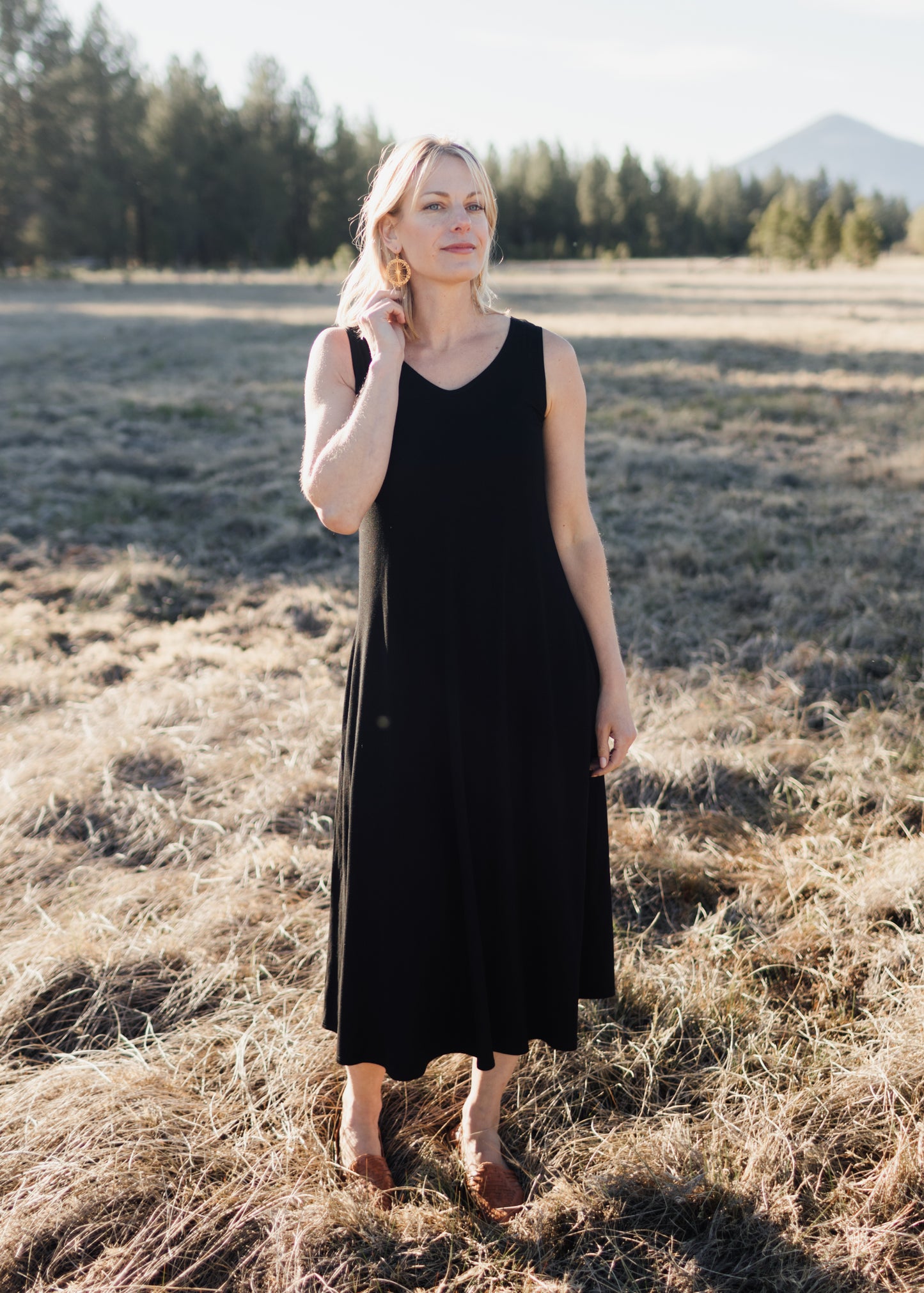 Penny Dress in Black | Salaam