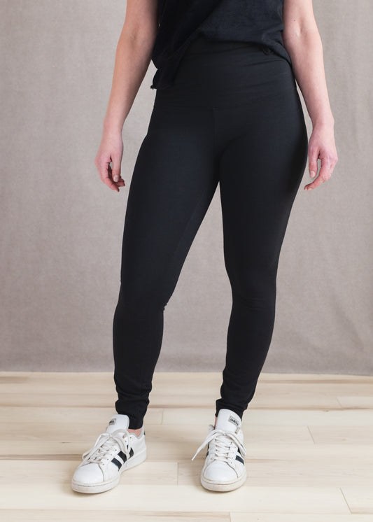 Cotton Legging in Black | Lysse