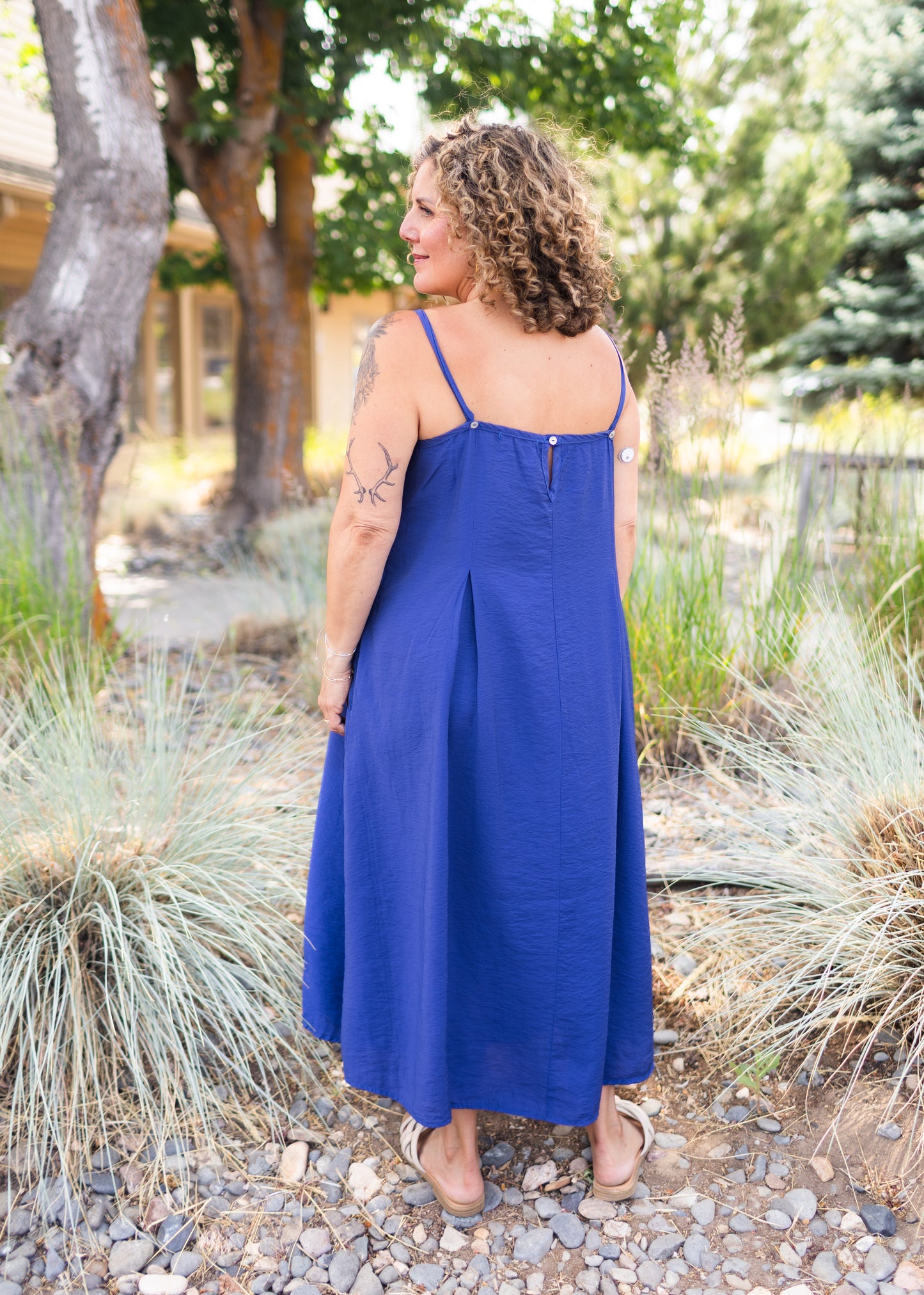 Parachute Flowy Dress in Admiralty | Cut•Loose
