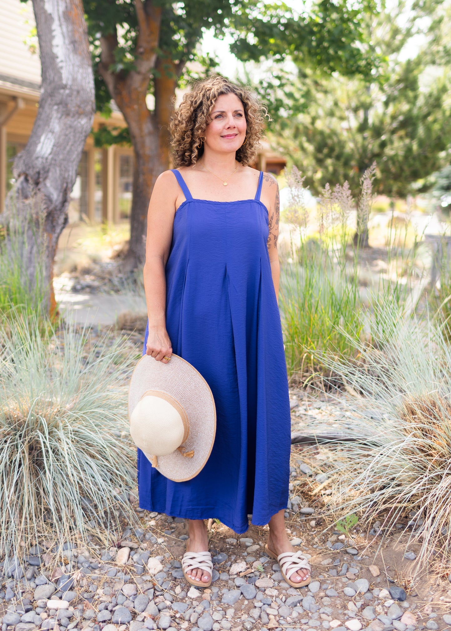 Parachute Flowy Dress in Admiralty | Cut•Loose