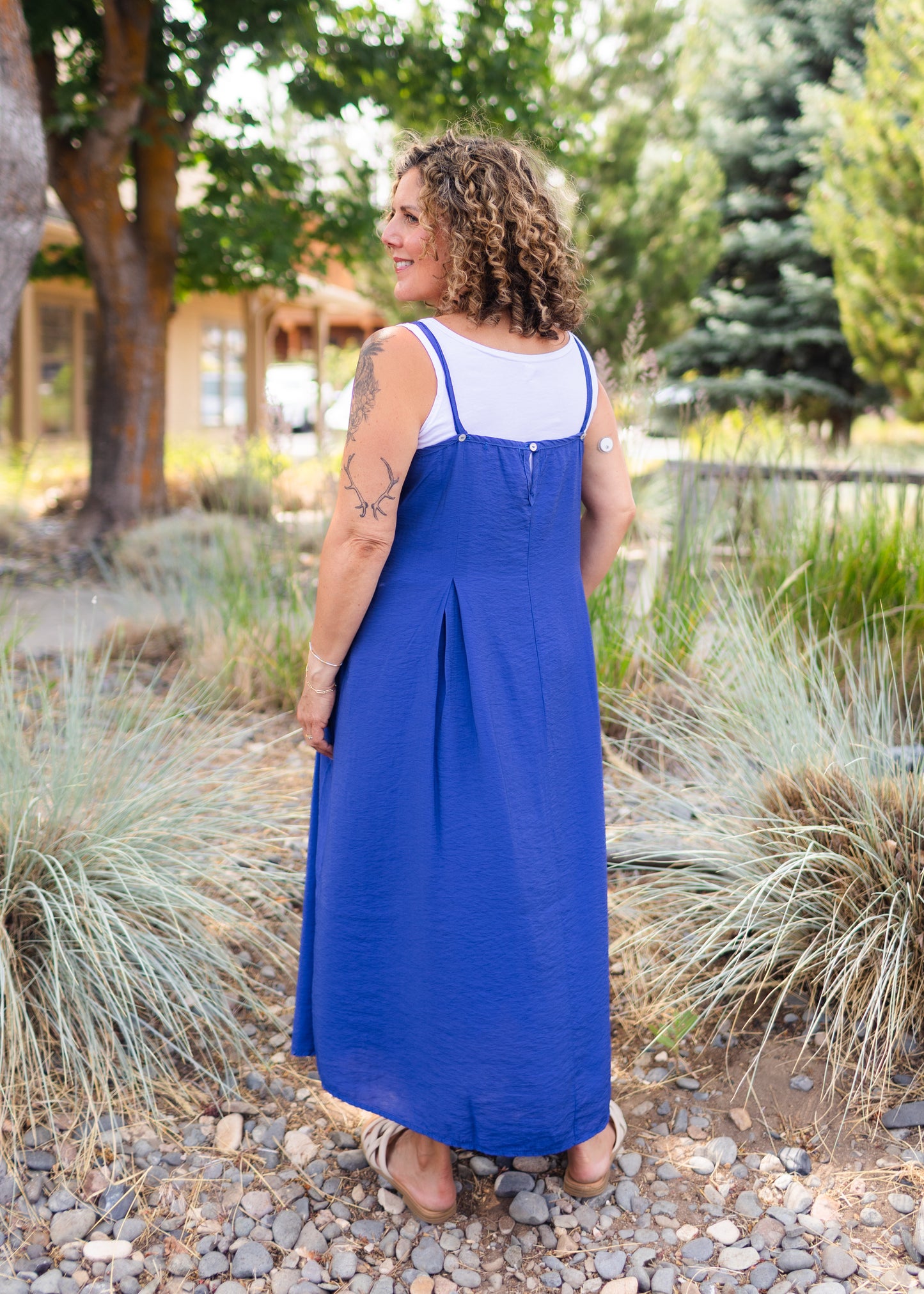 Parachute Flowy Dress in Admiralty | Cut•Loose