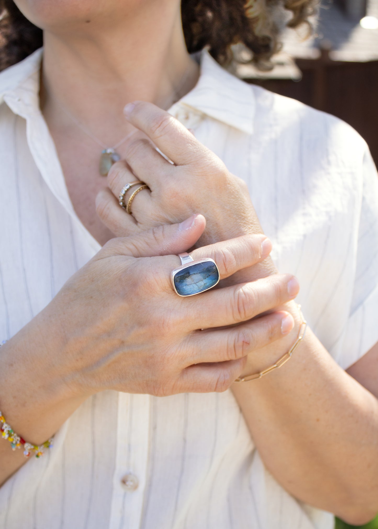 Labradorite Ring | Lee McAllister