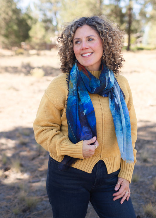 Carousel Abstract Scarf