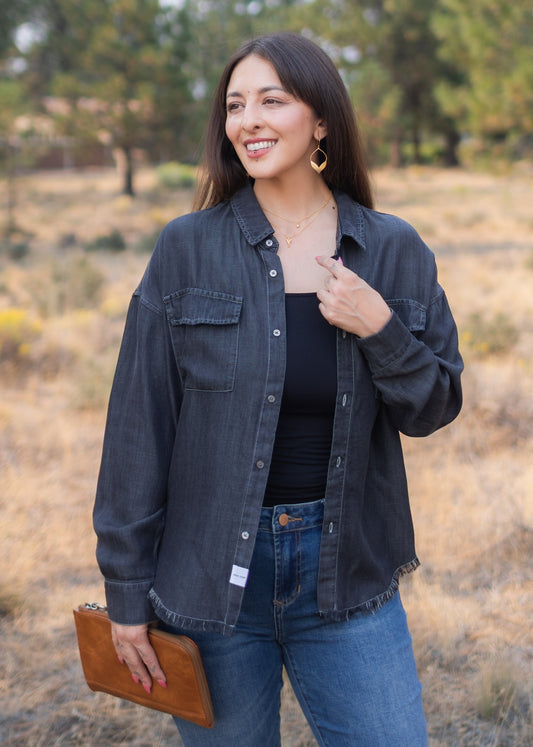 Adrianna Shirt in Ash | Dear John