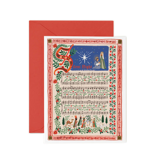 Silent Night Card