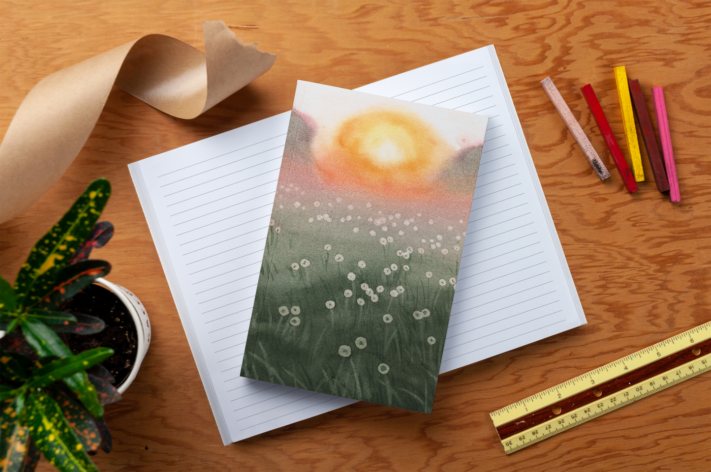 Dewy Morning Layflat Notebook