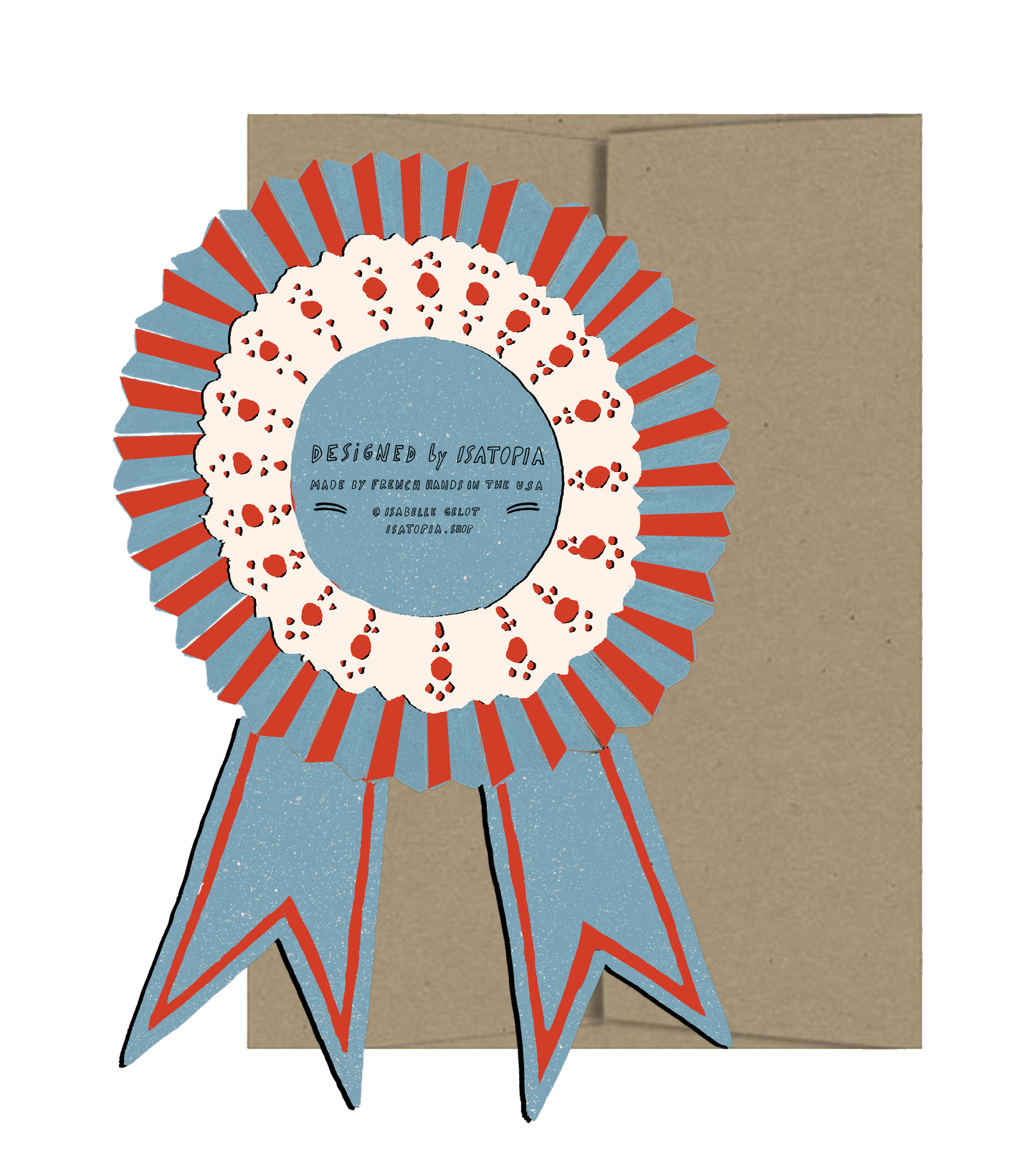 Bravo Medallion Die Cut Card