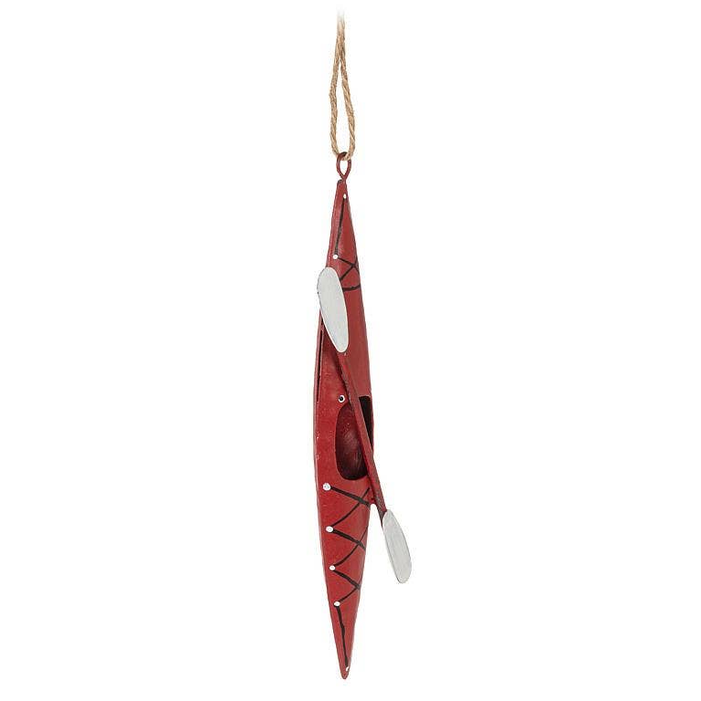 Red Kayak Ornament