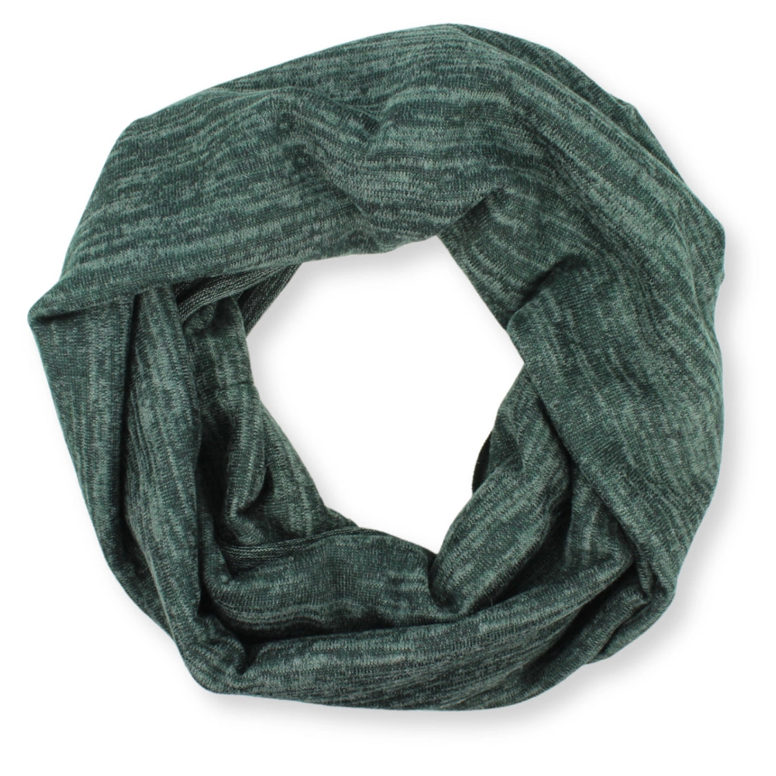Jersey Knit Infinity Scarf in Forest