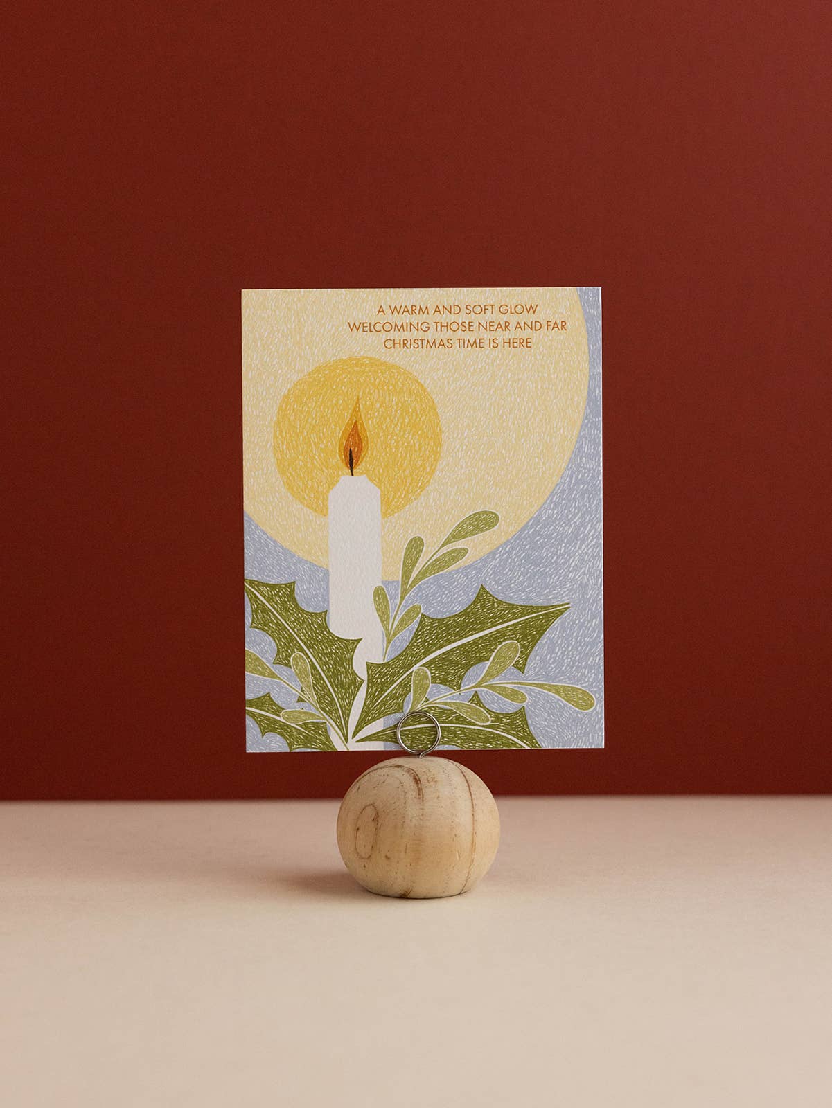 Christmas Candle Card