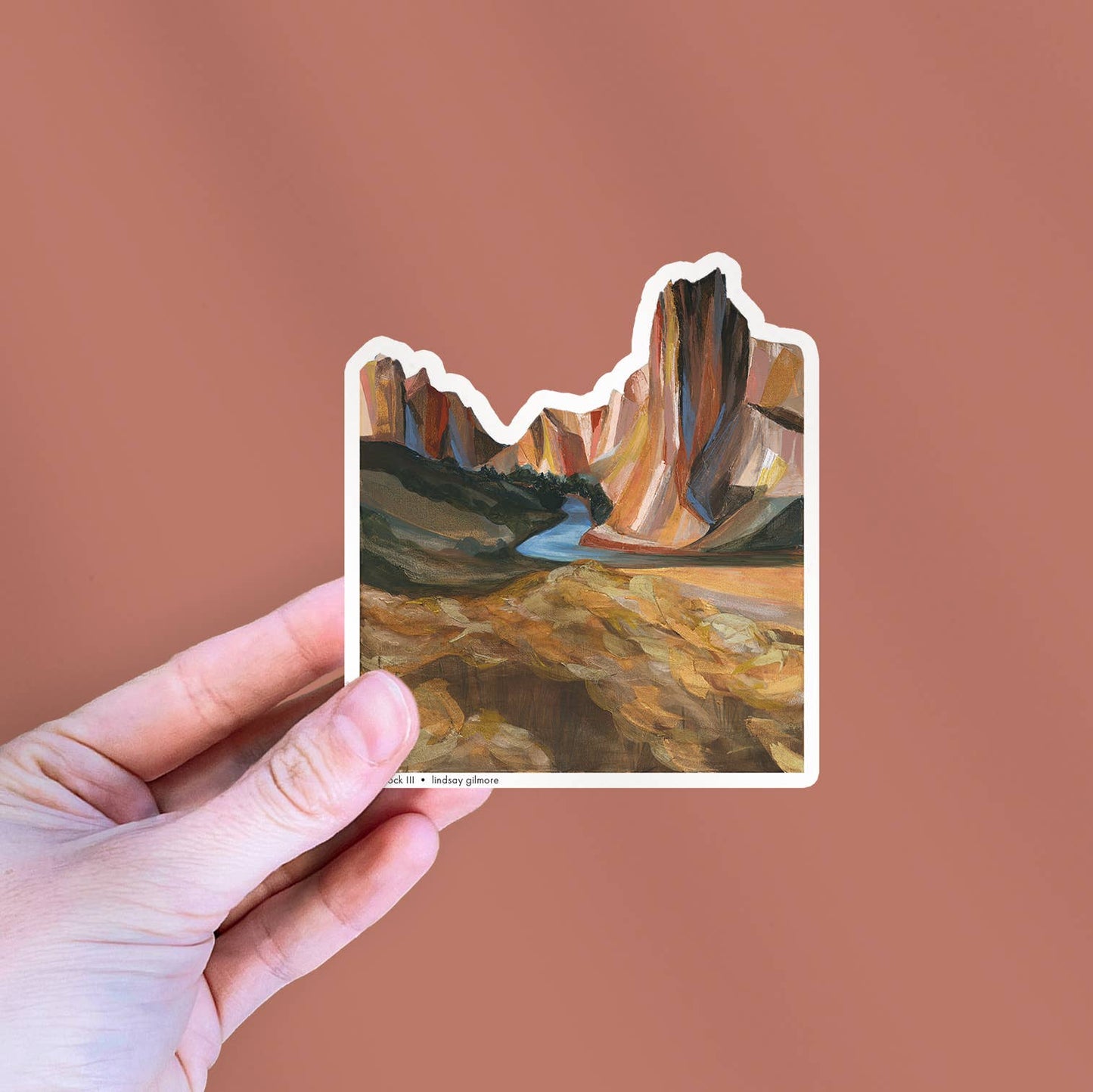 Smith Rock III Vinyl Sticker