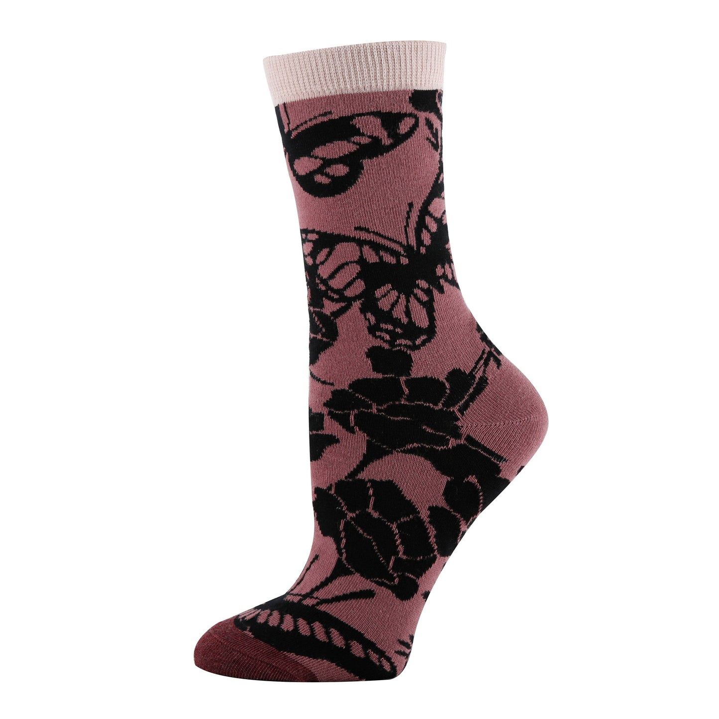 Blossom Print Bamboo Socks