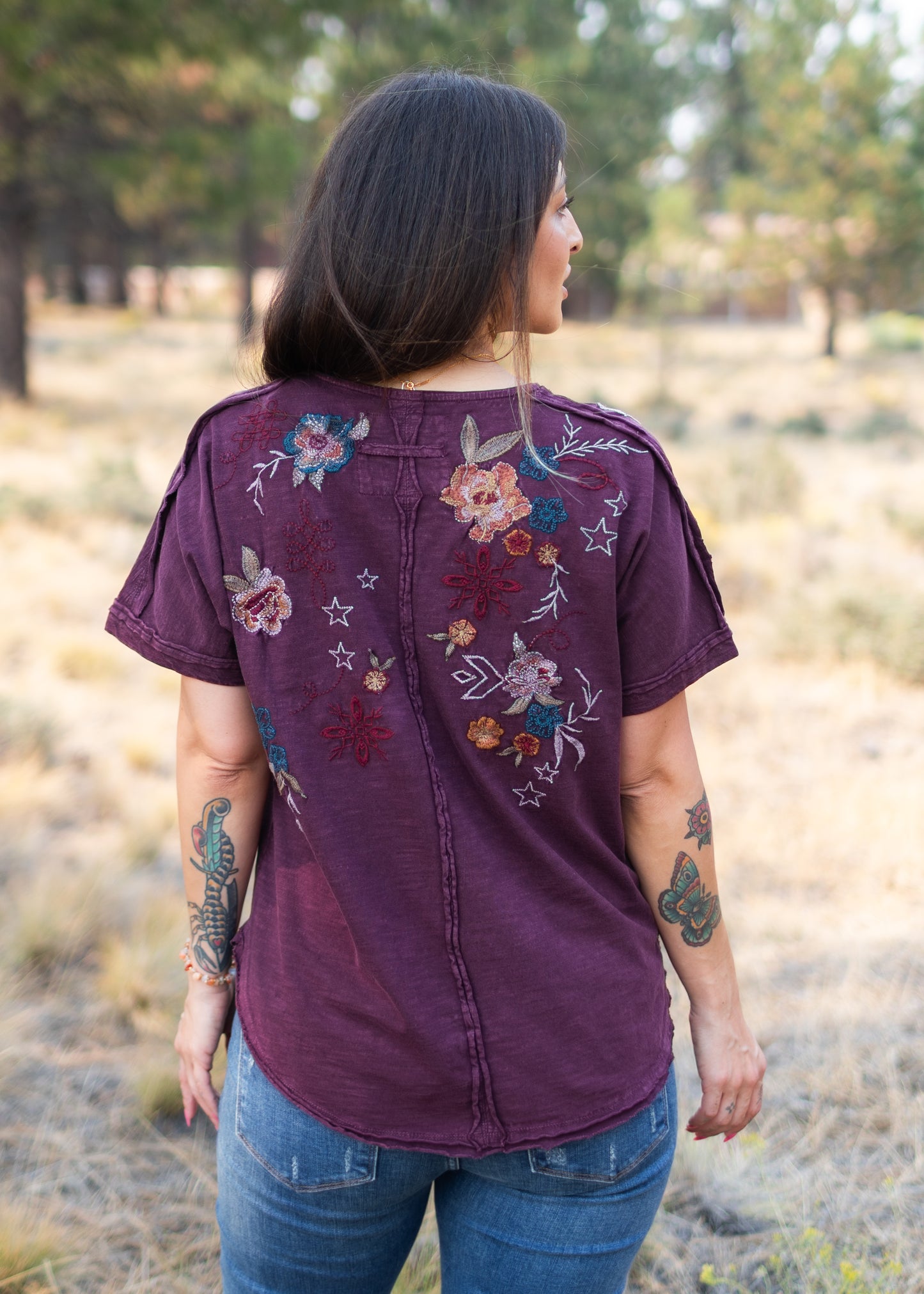 Reva Top in Oxblood | Caite