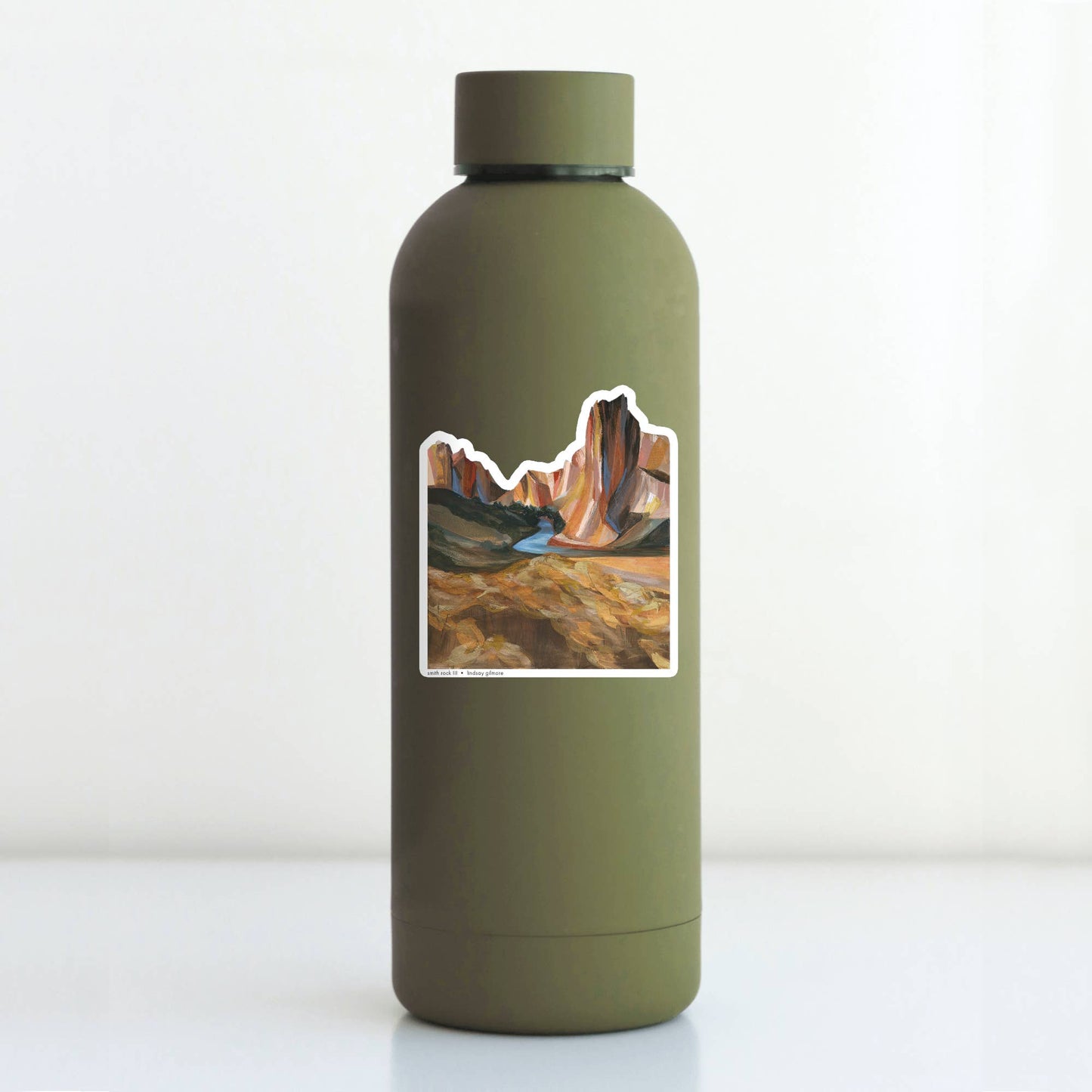 Smith Rock III Vinyl Sticker