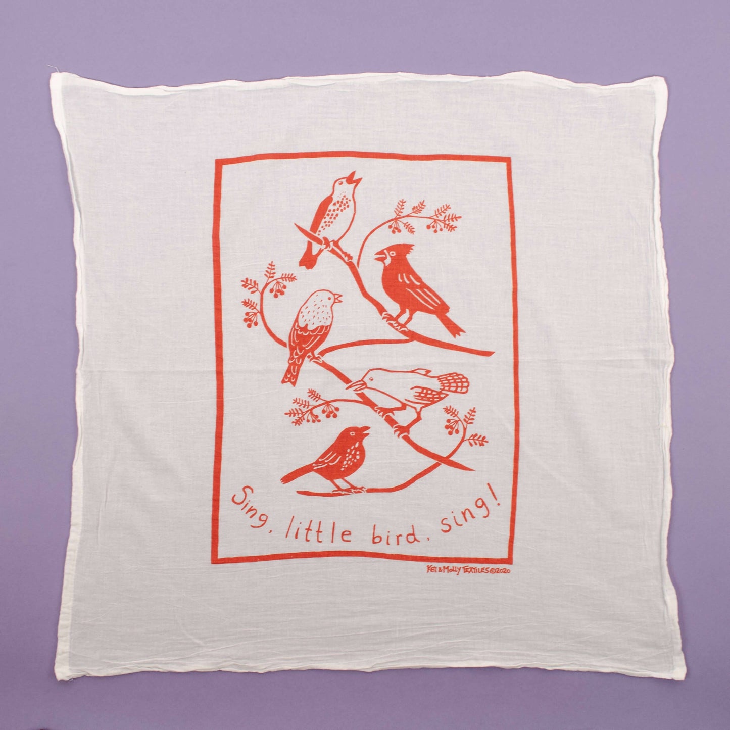 Songbirds Flour Sack Tea Towel