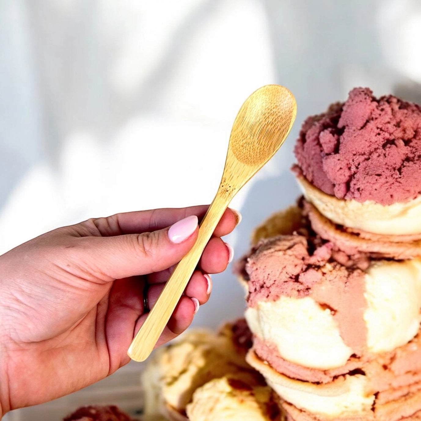 Bamboo Ice Cream Spoon