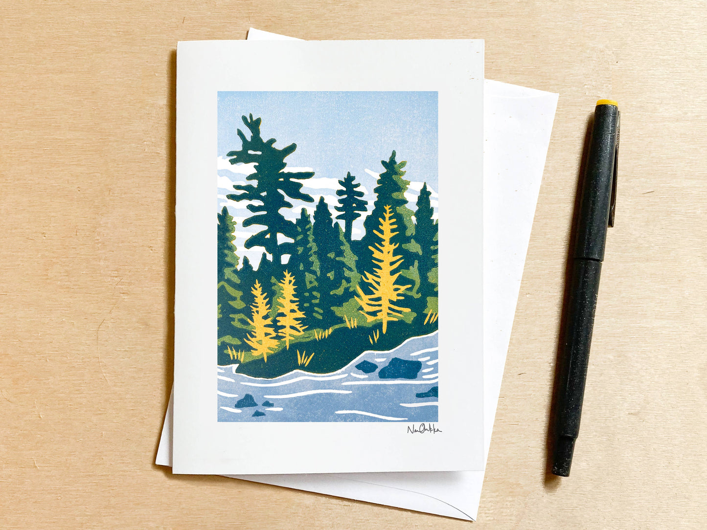 Backcountry Fall Card