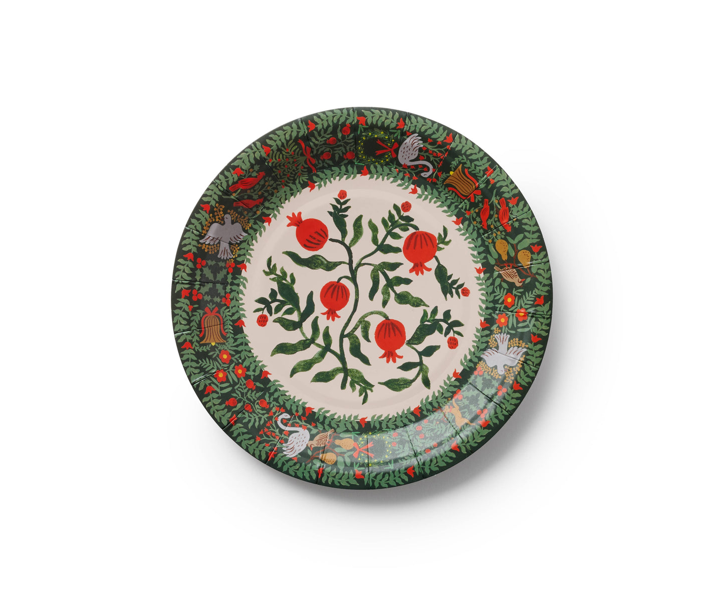 Christmastide Small Paper Plates