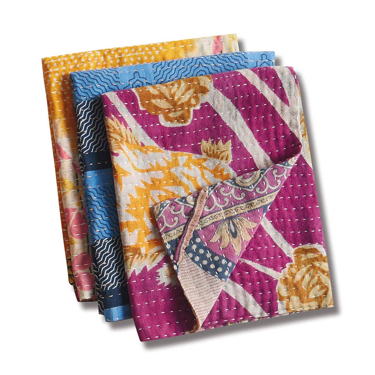 Assorted Kantha Dishtowel