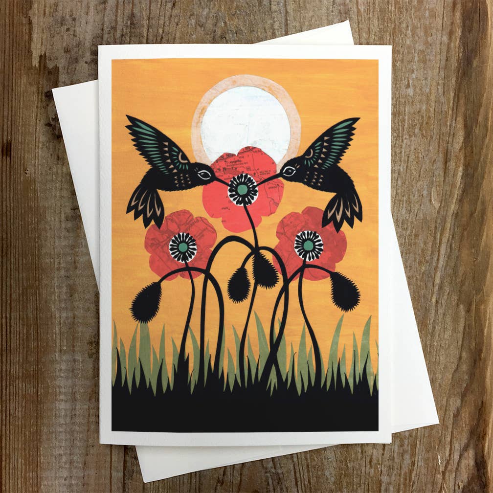 In The Wink of the Poppy's Eye Card